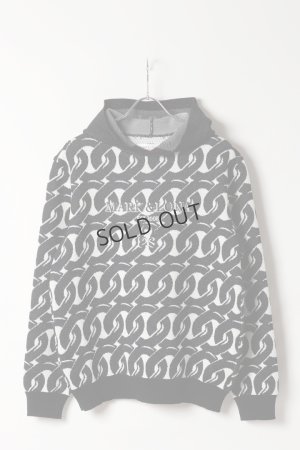 画像1: {SOLD}MARK & LONA マークアンドロナ Noah Jacquard Knit Hoodie | MEN{-BFS}