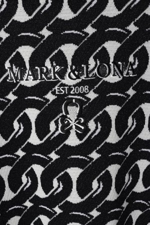 画像2: MARK & LONA マークアンドロナ Noah Jacquard Knit Hoodie | MEN{-BFS}