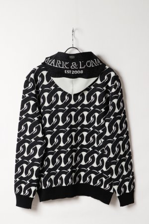 画像6: MARK & LONA マークアンドロナ Noah Jacquard Knit Hoodie | MEN{-BFS}