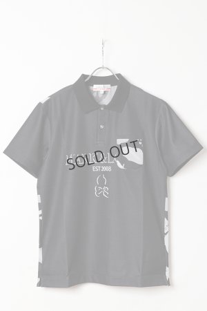 画像1: {SOLD}MARK & LONA マークアンドロナ Gauge Camouflage Jacquard Polo | MEN{-BFS}