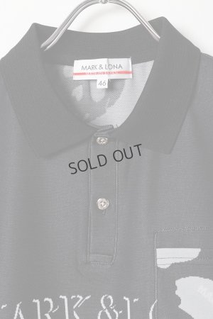 画像2: {SOLD}MARK & LONA マークアンドロナ Gauge Camouflage Jacquard Polo | MEN{-BFS}