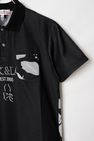 画像3: MARK & LONA マークアンドロナ Gauge Camouflage Jacquard Polo | MEN{-BFS}