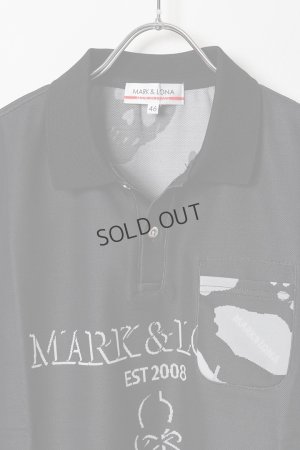 画像4: {SOLD}MARK & LONA マークアンドロナ Gauge Camouflage Jacquard Polo | MEN{-BFS}