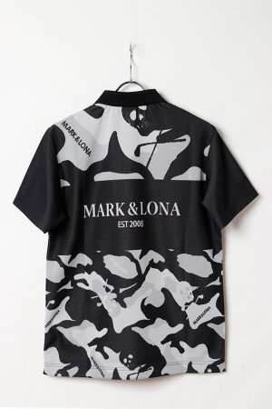 画像5: MARK & LONA マークアンドロナ Gauge Camouflage Jacquard Polo | MEN{-BFS}