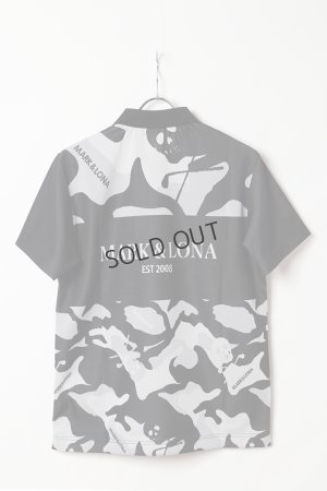 画像5: {SOLD}MARK & LONA マークアンドロナ Gauge Camouflage Jacquard Polo | MEN{-BFS}