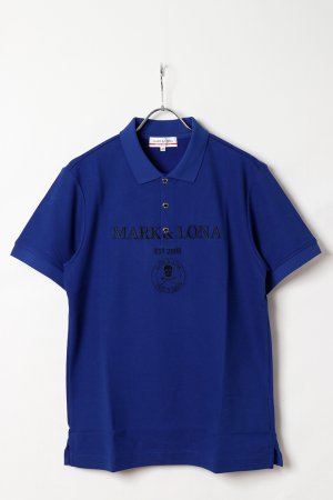 画像1: MARK & LONA マークアンドロナ Gauge Camouflage Jacquard Polo | MEN{-BFS}