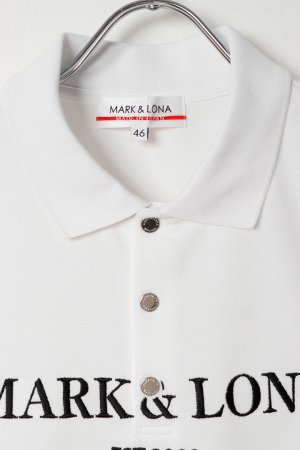 画像2: MARK & LONA マークアンドロナ Gauge Camouflage Jacquard Polo | MEN{-BFS}