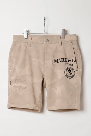画像1: MARK & LONA マークアンドロナ Gauge Utility Camo Jacquard Shorts | MEN{-BFS}
