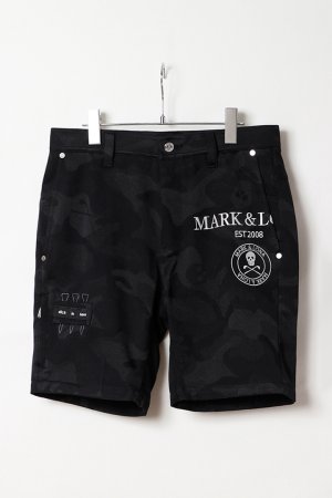 画像1: MARK & LONA マークアンドロナ Gauge Utility Camo Jacquard Shorts | MEN{-BFS}