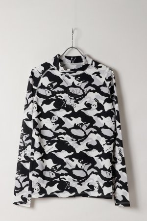 画像1: MARK & LONA マークアンドロナ Gauge Essential Mock Neck | MEN{-BFS}