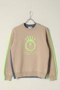 MARK & LONA マークアンドロナ T.T.G.  I Crew Sweater 【MEN】{MLM-2A-AB01-BEG-BBS}