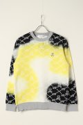 【 10%OFF セール｜61,600円→55,440円】 MARK & LONA マークアンドロナ Ruler Foggy Camo Sweater{MLM-2A-AB02-YEL-BBS}