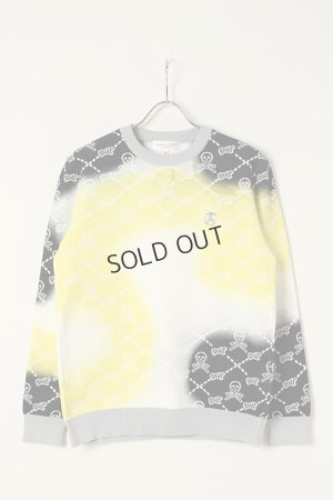 画像1: MARK & LONA マークアンドロナ Ruler Foggy Camo Sweater{MLM-2A-AB02-YEL-BBS}