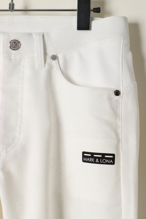 画像2: MARK & LONA マークアンドロナ Ruler High Stretch Pants | MEN{MLM-2A-AT02-WHT-BBS}