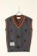 画像1: MARK & LONA マークアンドロナ Atlas Jacquard Knit Vest | MEN{MLM-2C-AB01-CCL-BBA} (1)