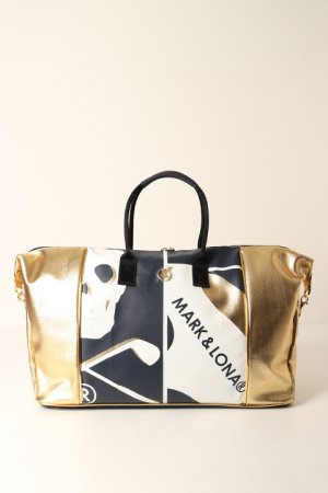 画像1: 【24SS新作】MARK & LONA マークアンドロナ Cray Metallic Boston Bag{-BDS}