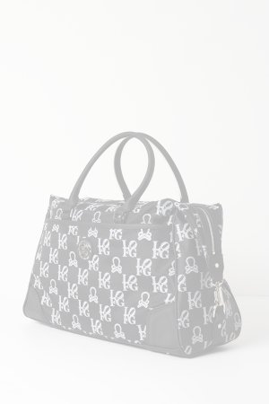 画像2:   MARK & LONA マークアンドロナ Ever Monogram Mesh Boston Bag{-BES}