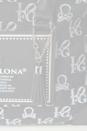 画像5:   MARK & LONA マークアンドロナ Ever Monogram Mesh Boston Bag{-BES}