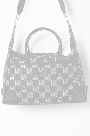 画像8:   MARK & LONA マークアンドロナ Ever Monogram Mesh Boston Bag{-BES}