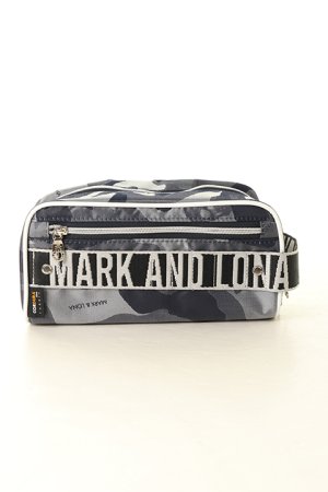 画像3: MARK & LONA マークアンドロナ Gauge Camo Dopp Kit{MLS-1C-SB22-NVY-BAA}