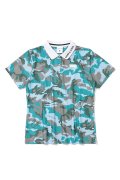 MARK & LONA マークアンドロナ Element Camo Mesh Polo | WOMEN{-BFA}