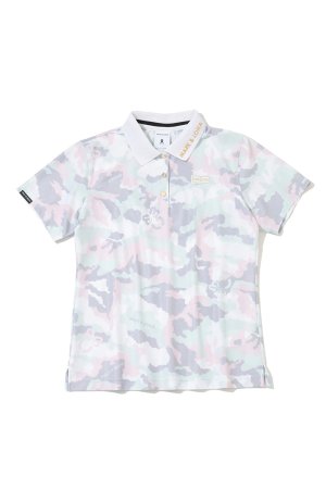 画像1: MARK & LONA マークアンドロナ Element Camo Mesh Polo | WOMEN{-BFA}