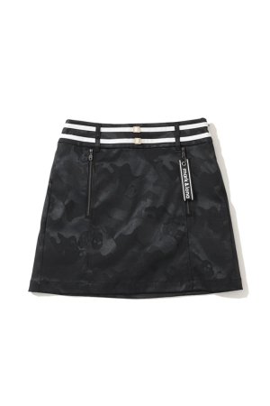 画像1: MARK & LONA マークアンドロナ Gauge Stretch Jacquard Skirts | WOMEN{-BEA}