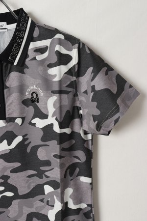 画像4: MARK & LONA マークアンドロナ Gauge Camo Hybrid Polo | WOMEN{-BEA}