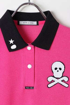 画像3: 【 40%OFF セール25,300円→15,180円】 MARK & LONA マークアンドロナ Dormie ★Studs Polo{MLW-0A-AP07-MGT-BJS}