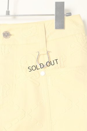 画像2: {SOLD}MARK & LONA マークアンドロナ Ruler Embossed Skirt | WOMEN{MLW-2C-AE06-YEL-BBA}
