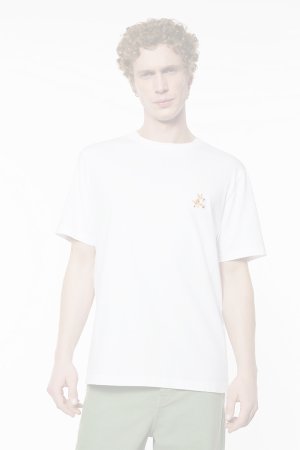 画像3: MAISON KITSUNE メゾンキツネ スピーディ フォックス パッチ コンフォート Tシャツ{-BES}