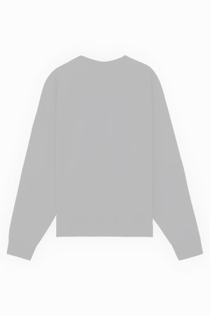 画像2:   MAISON KITSUNE メゾンキツネ ボールド フォックスヘッド パッチ オーバーサイズ スウェットシャツ {-BDA}  :MM00304KM0001P199 