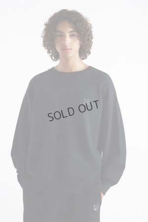 画像4: {SOLD}MAISON KITSUNE メゾンキツネ ボールド フォックスヘッド パッチ オーバーサイズ スウェットシャツ{-BDA}