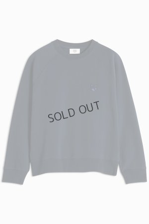 画像1: {SOLD}MAISON KITSUNE メゾンキツネ ボールド フォックスヘッド パッチ オーバーサイズ スウェットシャツ{-BDA}