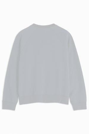 画像2:   MAISON KITSUNE メゾンキツネ ボールド フォックスヘッド パッチ オーバーサイズ スウェットシャツ {-BDA}  :MM00304KM0001P492 
