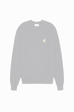 画像1:   MAISON KITSUNE メゾンキツネ スピーディー フォックス パッチ コンフォート スウェットシャツ {-BDA}  :MM00313KM0307P199 
