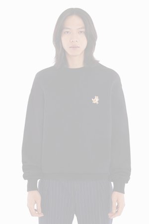 画像4:   MAISON KITSUNE メゾンキツネ スピーディー フォックス パッチ コンフォート スウェットシャツ {-BDA}  :MM00313KM0307P199 