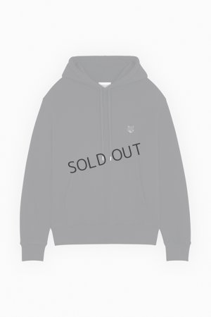 画像1: {SOLD}MAISON KITSUNE メゾンキツネ ボールド フォックスヘッド パッチ コンフォート フーディ{-BDA}