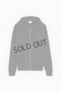 MAISON KITSUNE メゾンキツネ ボールド フォックスヘッド パッチ コンフォート ジップ パーカー{-BDA}