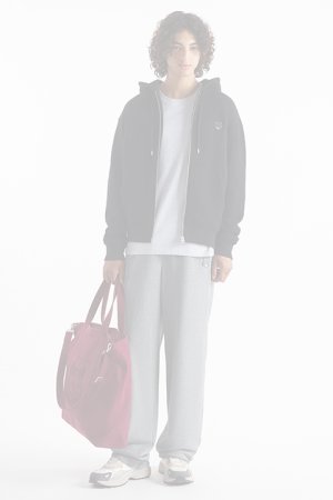 画像3:   MAISON KITSUNE メゾンキツネ ボールド フォックスヘッド パッチ コンフォート ジップ パーカー {-BDA}  :MM00714KM0307P199 