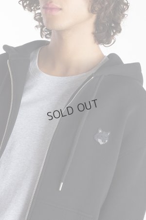 画像5: {SOLD}MAISON KITSUNE メゾンキツネ ボールド フォックスヘッド パッチ コンフォート ジップ パーカー{-BDA}
