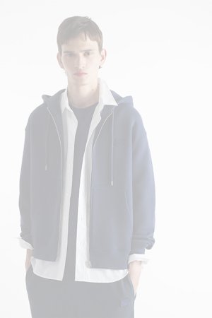 画像4:   MAISON KITSUNE メゾンキツネ ボールド フォックスヘッド パッチ コンフォート ジップ パーカー {-BDA}  :MM00714KM0307P476 
