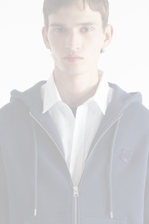 画像5:   MAISON KITSUNE メゾンキツネ ボールド フォックスヘッド パッチ コンフォート ジップ パーカー {-BDA}  :MM00714KM0307P476 