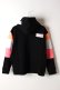 画像2: {SOLD}MARCELO BURLON マルセロ ブロン PATCHES STRIPES OVER HOODIE{-AIS} (2)