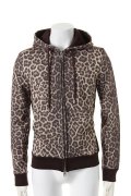 ▽ 50%OFF アウトレットセール71,500円→35,750円▽ 1piu1uguale3 ウノピゥウノウグァーレトレ ORIGINAL SPORTS SWEAT LEOPARD EXOTIC PARKA{MRB087-PCT004-29-AES}