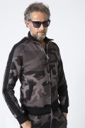 ▽ 50%OFF アウトレットセール63,800円→31,900円▽ 1piu1uguale3 ウノピゥウノウグァーレトレ ORIGINAL SWEAT 'CAMO' LINE TRACK PARKA{MRB120-COT124-99-AEA}