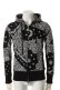 画像1: 【周年記念 24%OFF ｜57,200円→43,472円】 1piu1uguale3 ウノピゥウノウグァーレトレ BLACK BANDANA PATCH SWEAT PARKA{MRB137-CTN018-99-AFS} (1)