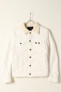 1piu1uguale3 ウノピゥウノウグァーレトレ PROGRESSIVE DENIM/WOOL BOA 3rd DENIM{MRB174-CTU086-10-AFA}