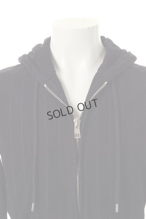 画像5: 1piu1uguale3 ウノピゥウノウグァーレトレ IMABARI TOWEL JERSEY【SHADOW STRIPE】TOWEL ZIP PARKA{MRB197-CTU136-H57-AGS}