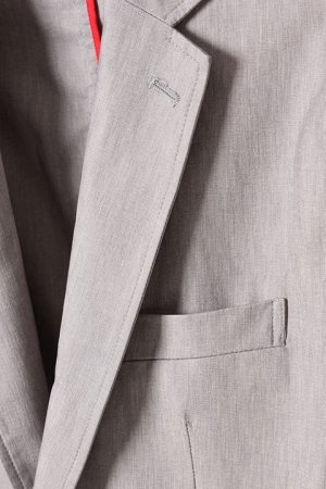 画像4: 【周年記念 24%OFF ｜79,200円→60,192円】 1piu1uguale3 ウノピゥウノウグァーレトレ STRETCH COTTON LINEN SINGLE JKT{MRB308-CTN049-91-AIS}